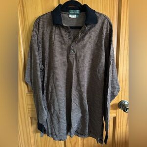 Vintage Michael Thomas Egyptian Nile Cotton Polo – Made in Italy (L)